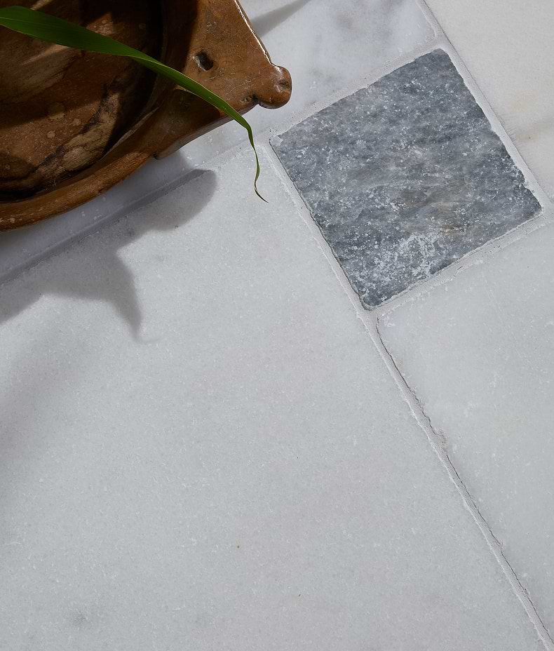 Long Island Marble Tumbled Finish