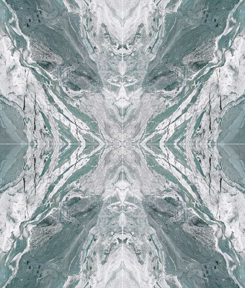 Magnifique Porcelain Ocean Bookmatched