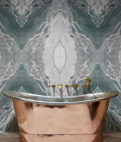 Magnifique Porcelain Ocean Bookmatched