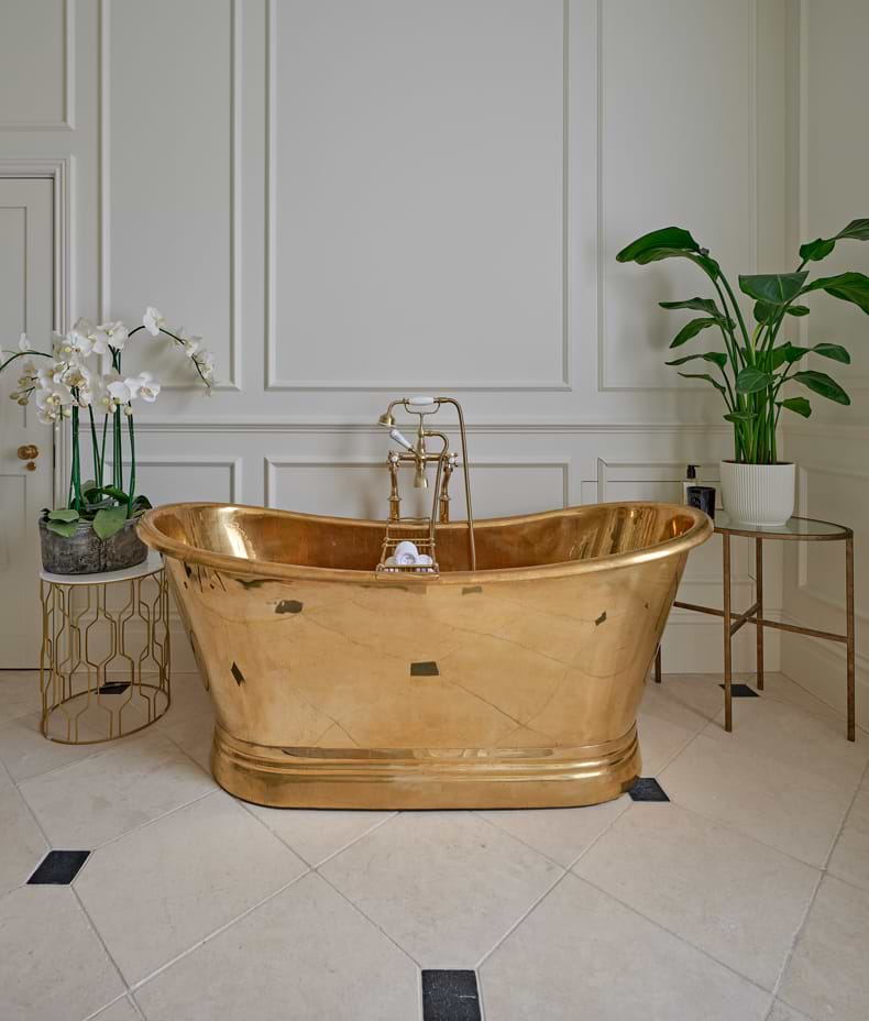 Mallory Limestone Tumbled Finish
