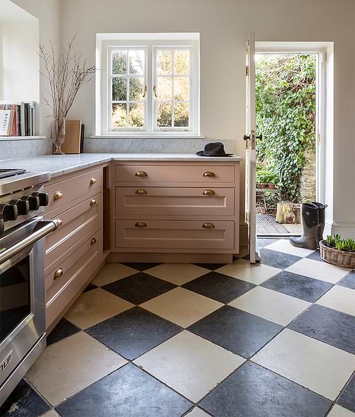 Mallory Limestone Tumbled Finish