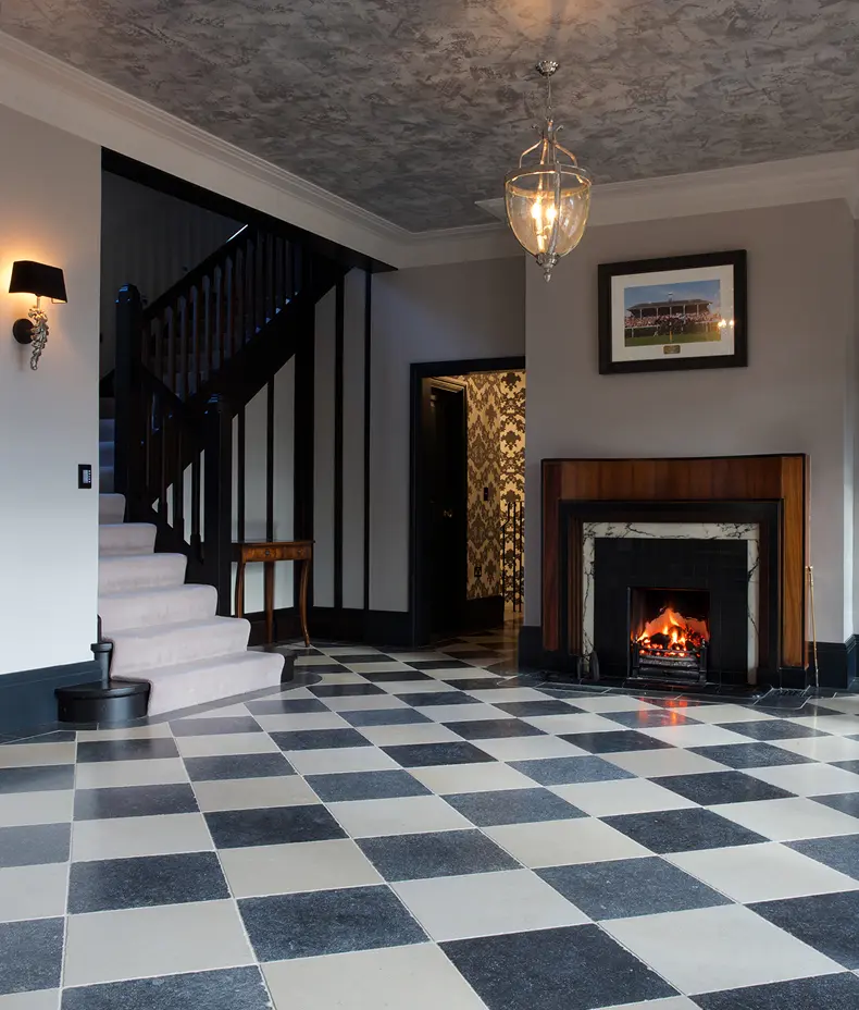 Mallory Limestone Tumbled Finish