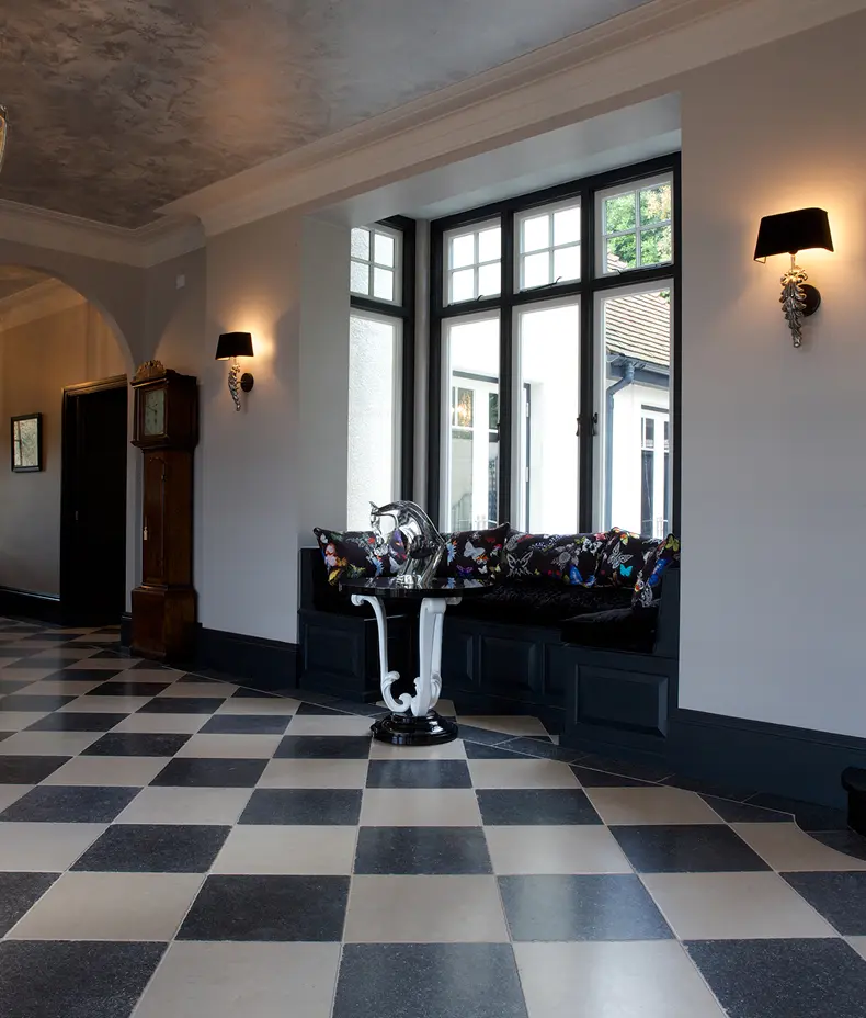Tora Blue Limestone Tumbled Finish