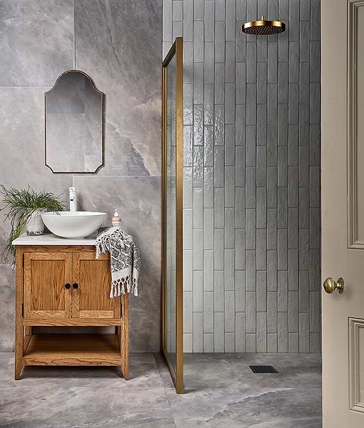 Marlborough Porcelain Parquet Cotton White Gloss