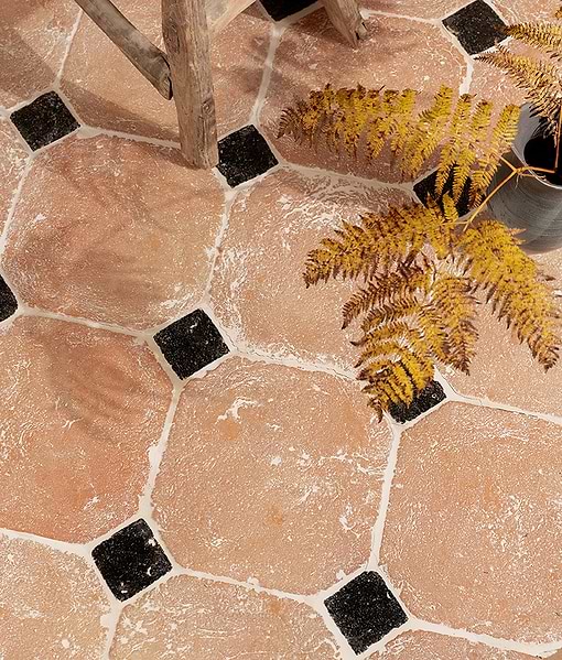 Marlborough Terracotta Octagons & Cabochons