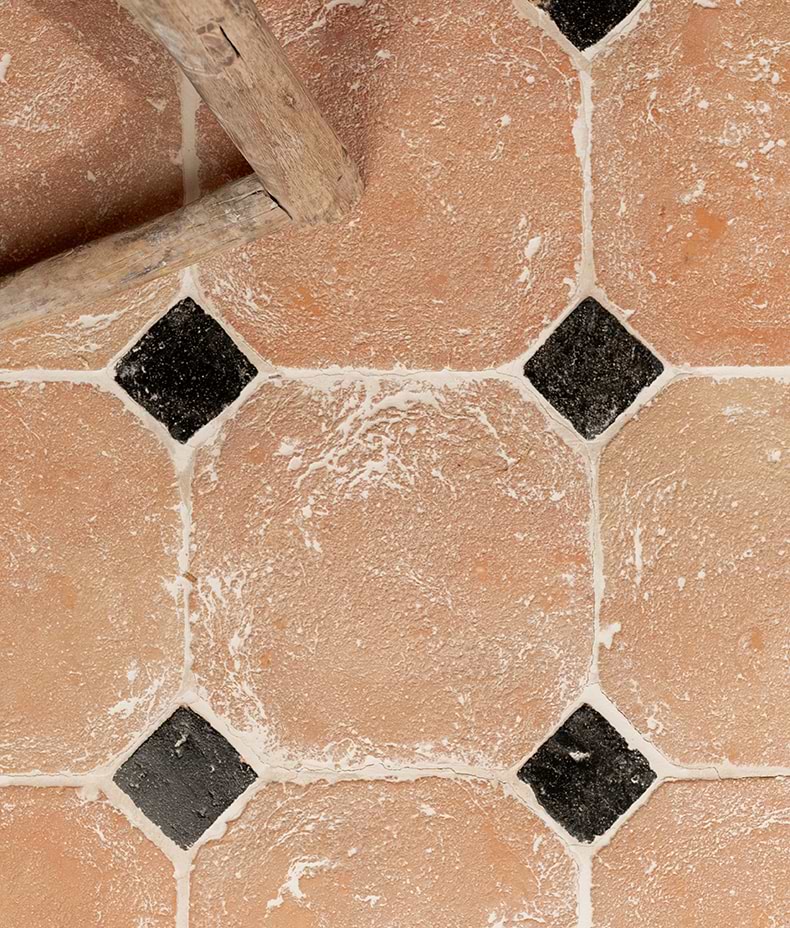 Marlborough Terracotta Octagons & Cabochons