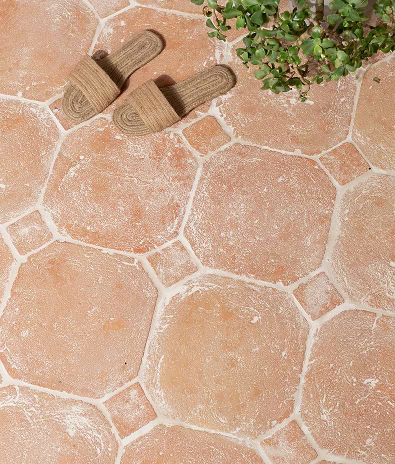 Marlborough Terracotta Octagons & Cabochons 