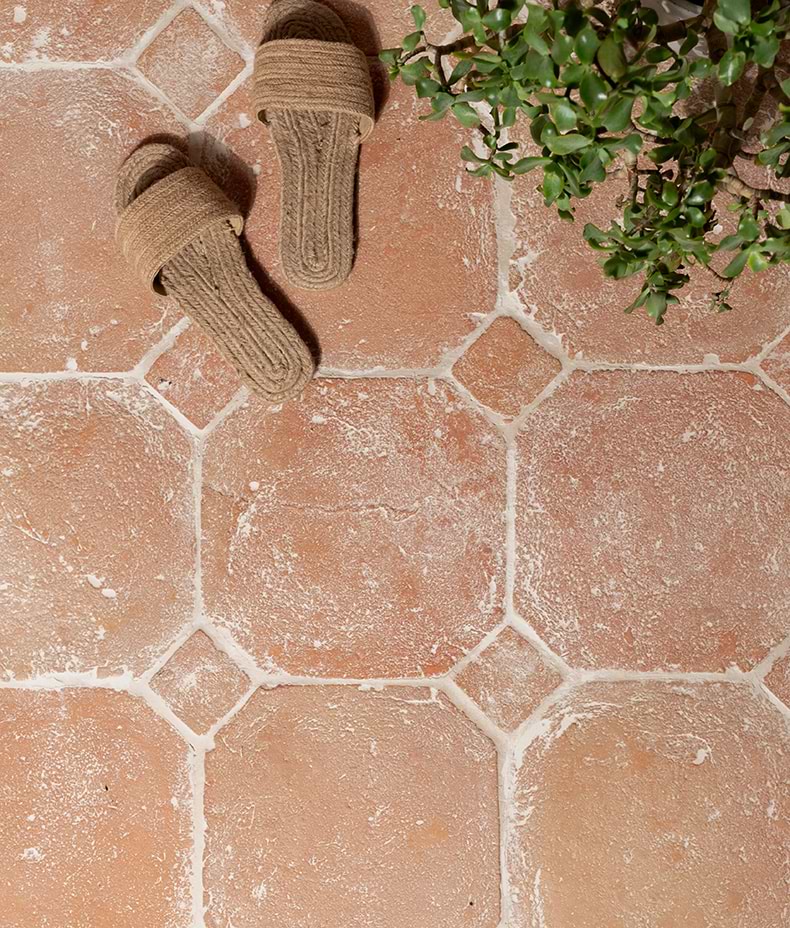 Marlborough Terracotta Octagons & Cabochons