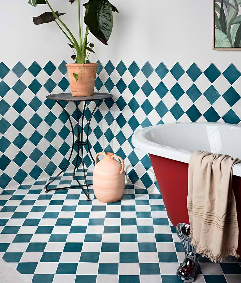 Maroc Ceramic Aquamarine