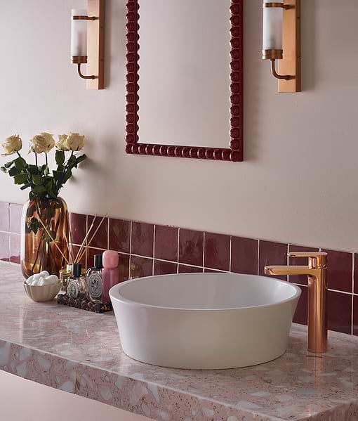 Maroc Ceramic Bordeaux
