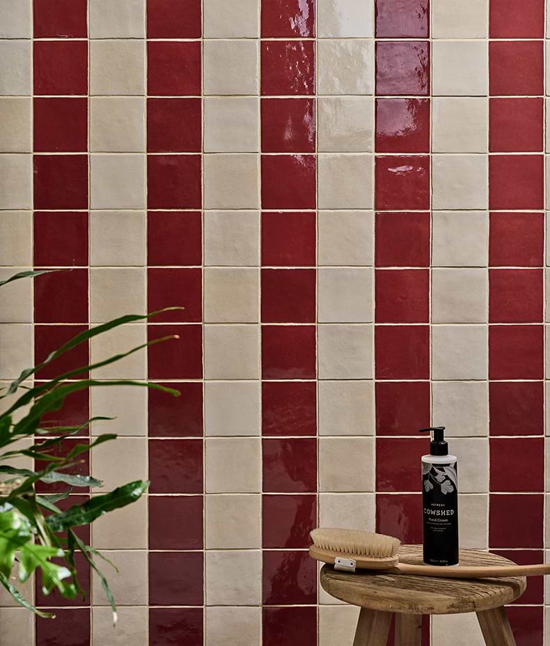 Maroc Ceramic Bordeaux