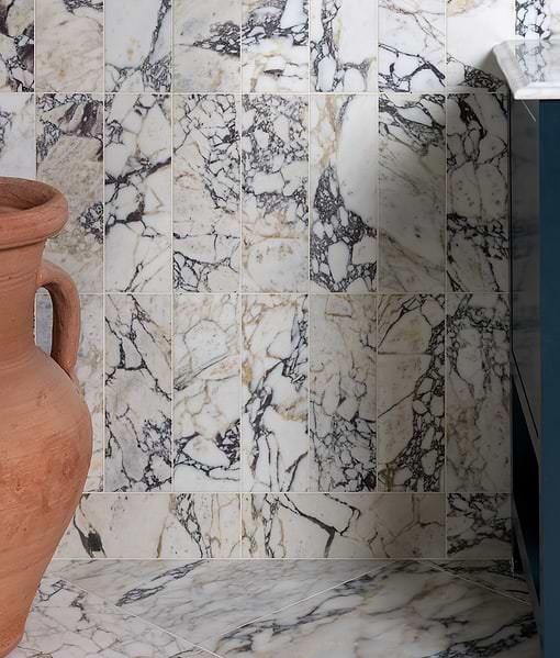 Medici Viola Marble Honed Brick