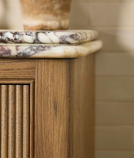 Medici Viola Marble Honed Slab