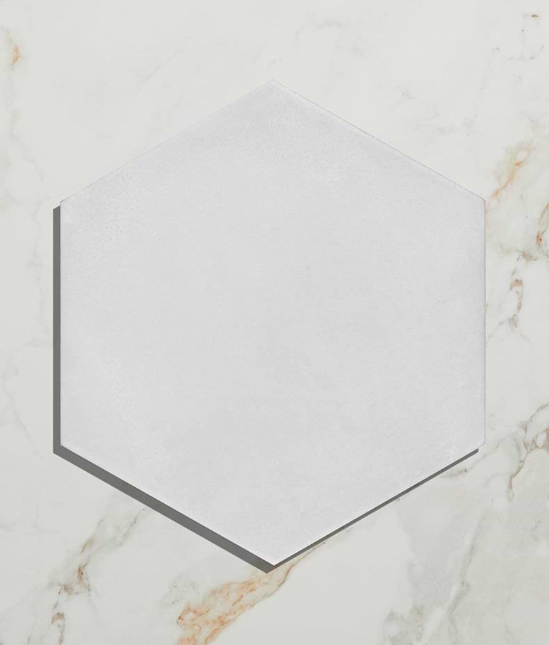 Medina Hexagon Porcelain Latte