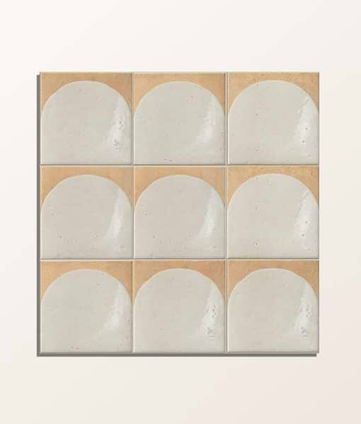 Menara White Arches Porcelain