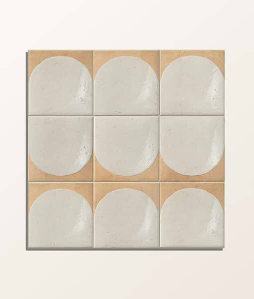Menara White Arches Porcelain