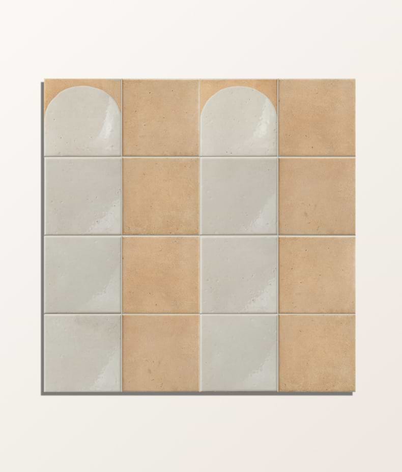 Menara White Arches Porcelain
