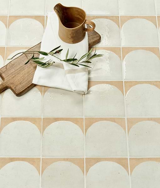Menara White Arches Porcelain