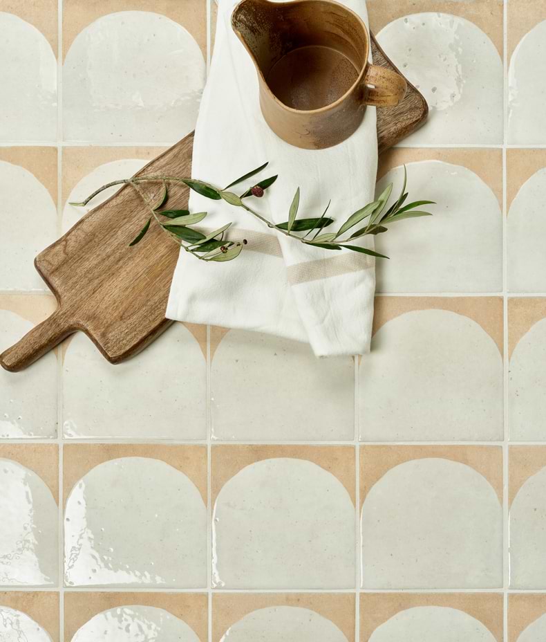 Menara White Arches Porcelain