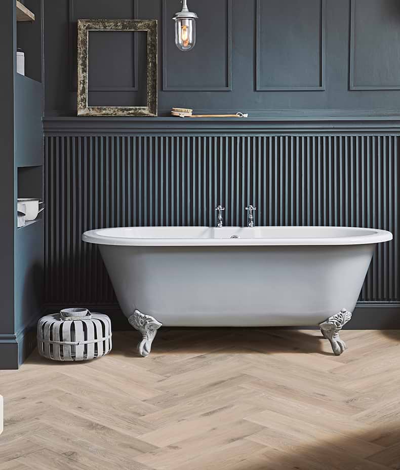 Lyndhurst Minérale Herringbone Click Tile