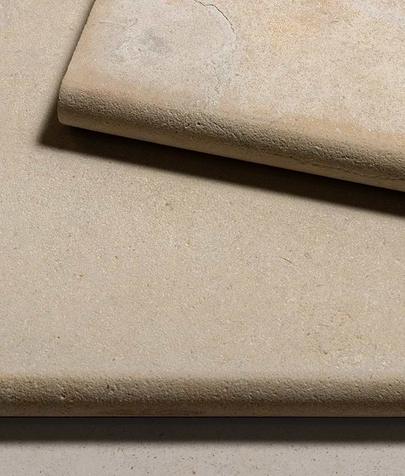 Buscot Limestone Etched Bullnose Coping