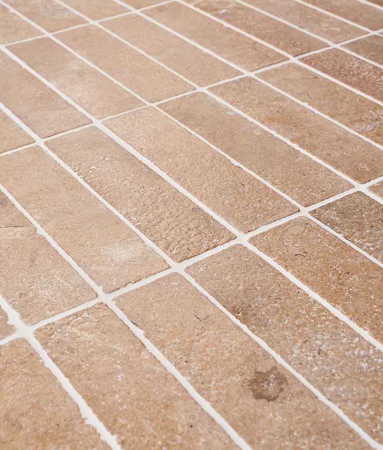 Buscot Limestone Parquet Tumbled & Etched Finish