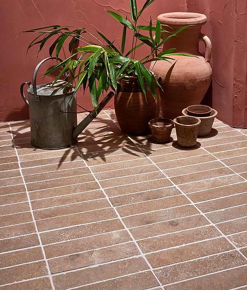 Buscot Limestone Parquet Tumbled & Etched Finish