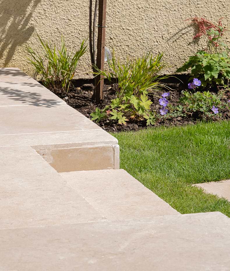 Buscot Limestone Tumbled & Etched Finish
