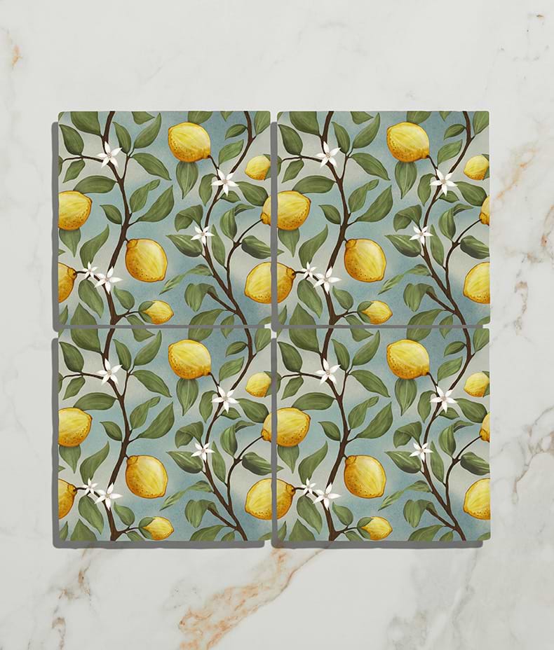 STUDIO Nonna'S Kitchen Sorrento Azzuro Ceramic