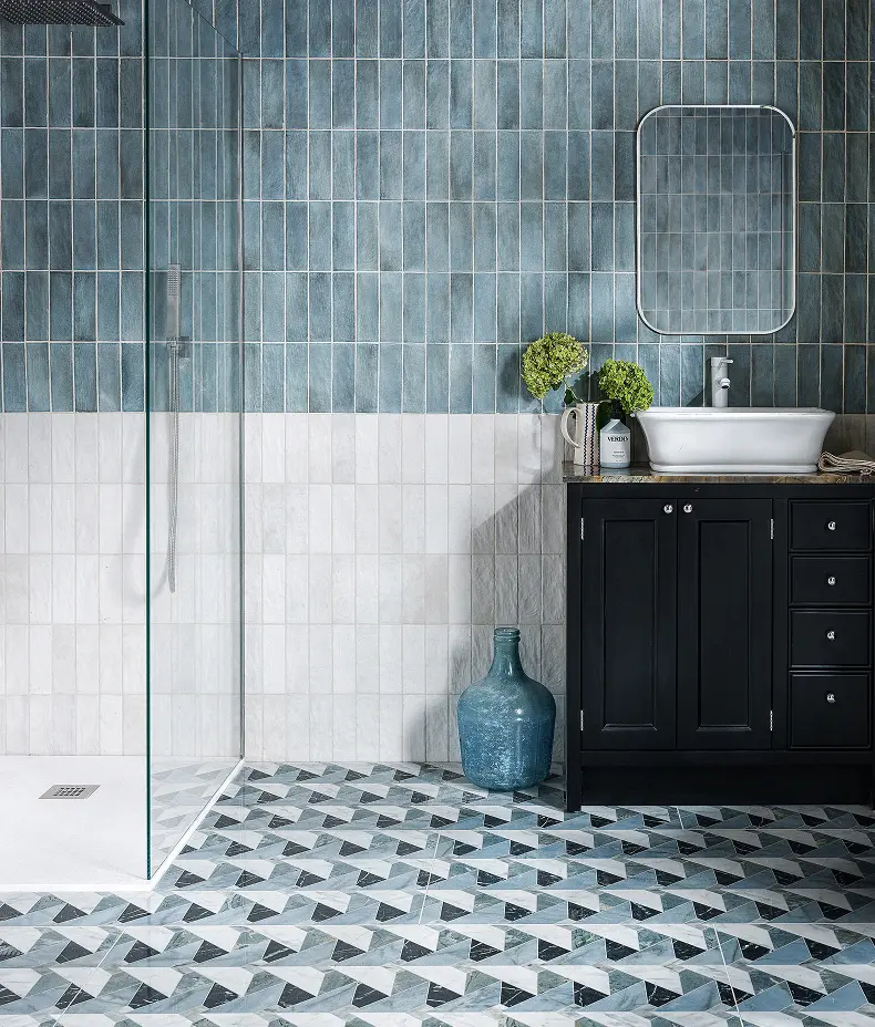 Oasis Veloute Ceramic Powder Blue Matt