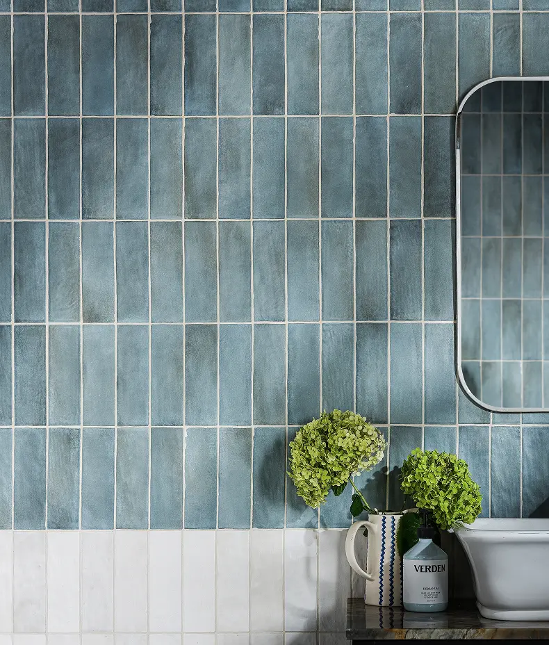 Oasis Veloute Ceramic Powder Blue Matt