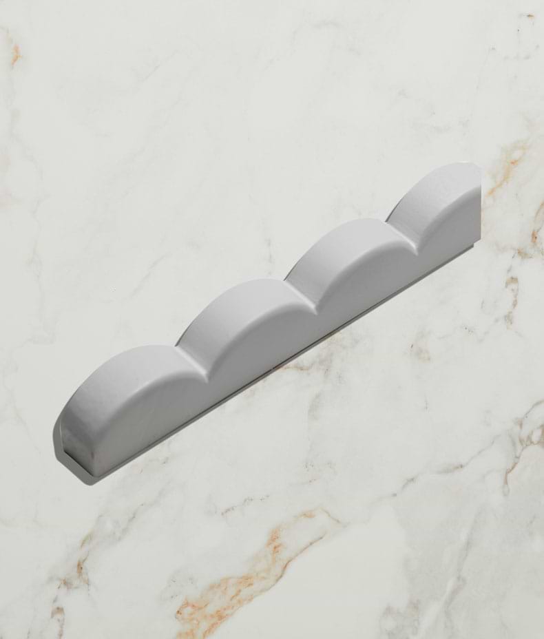 Ornamento Composite Trim Scallop