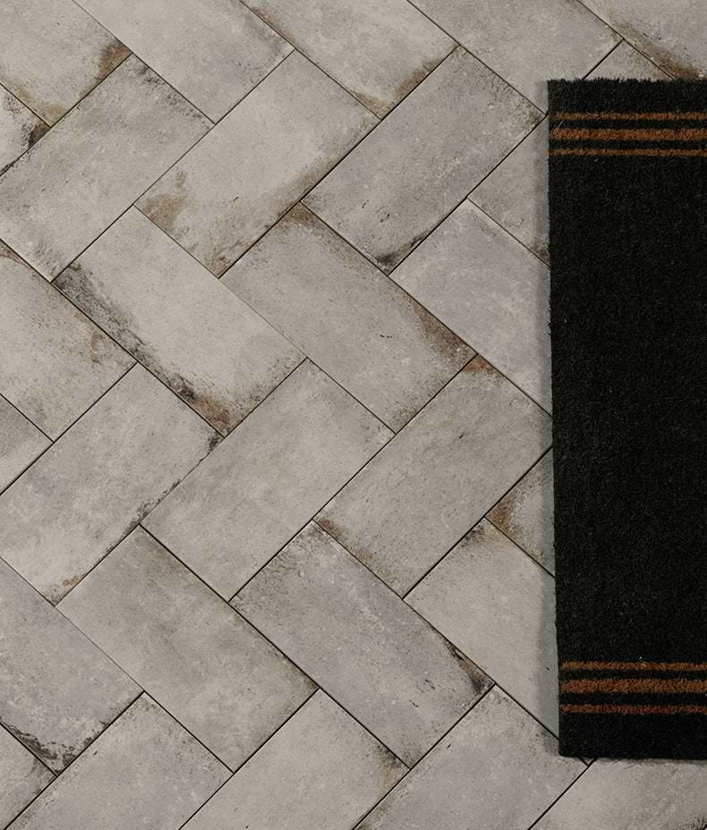 Osterley Porcelain White Brick