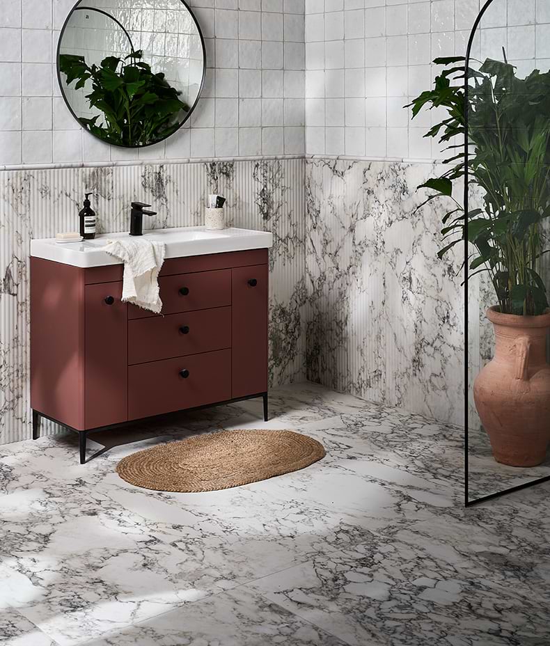 Palm Springs Porcelain Italiana Plain