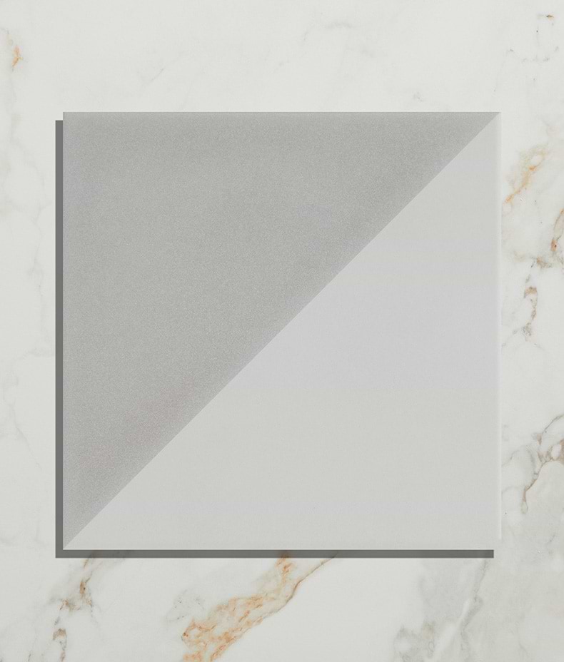 Parisian Café Porcelain Tri Dove Grey