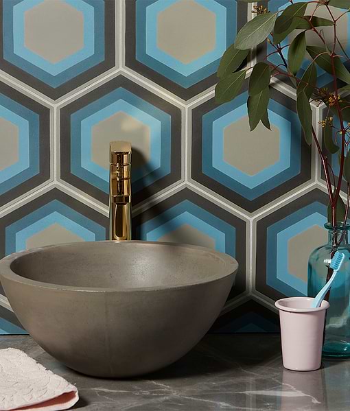 Patisserie Porcelain Blue