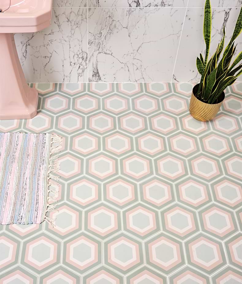 Patisserie Porcelain Rose Mint