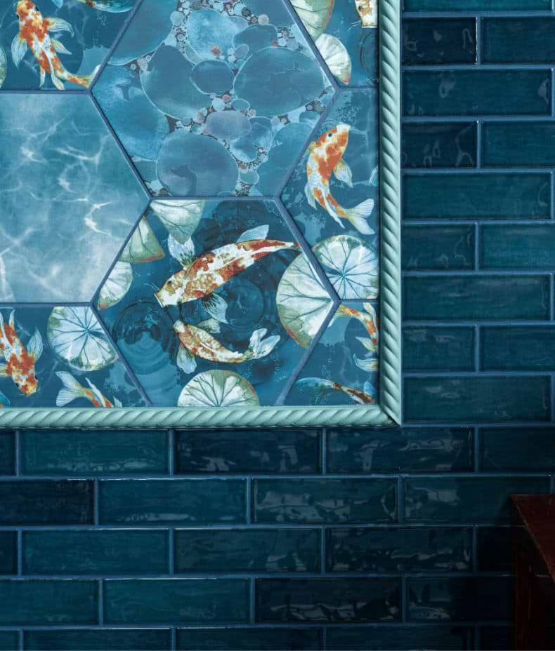 Petite Porcelain Gloss Blue
