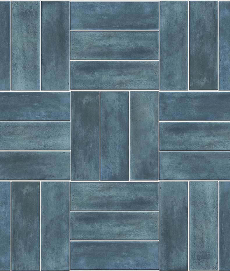 Petite Porcelain Matt Blue