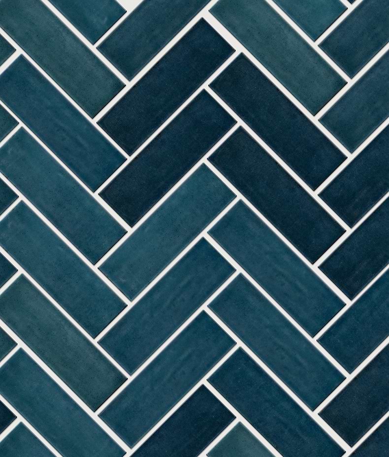 Petite Porcelain Gloss Blue