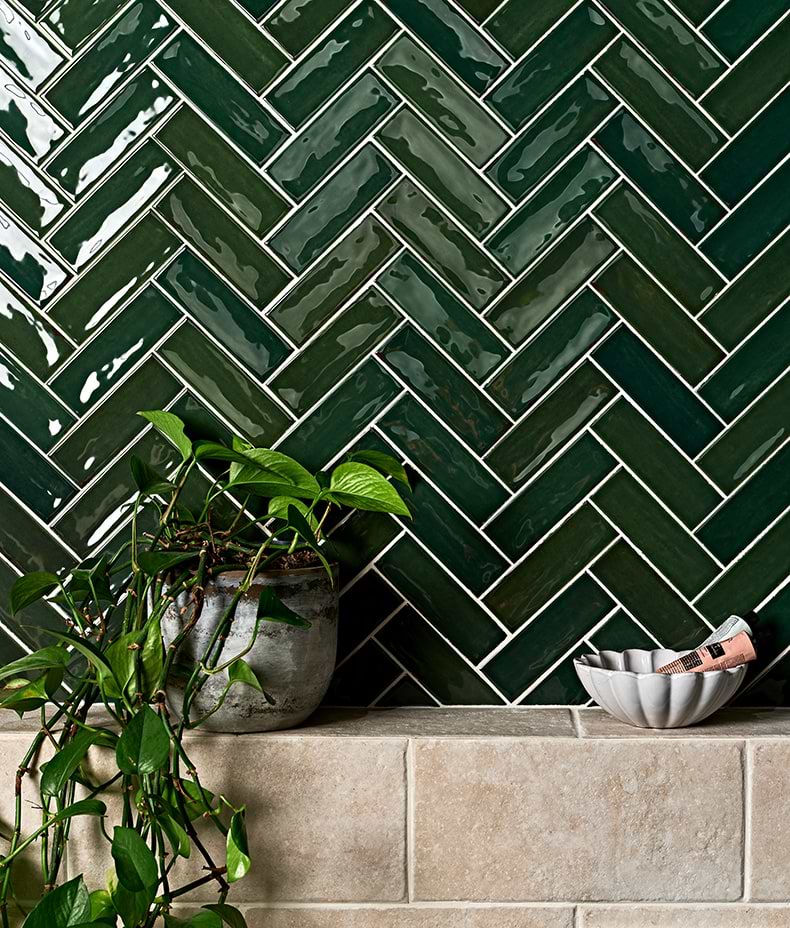 Petite Porcelain Gloss Green