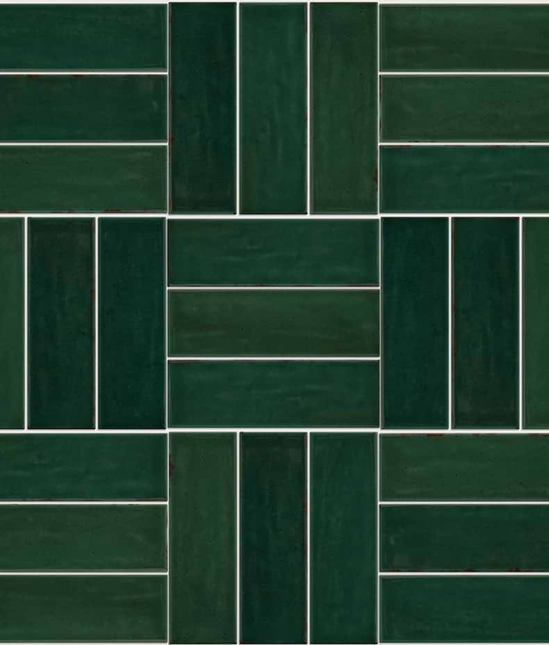 Petite Porcelain Gloss Green