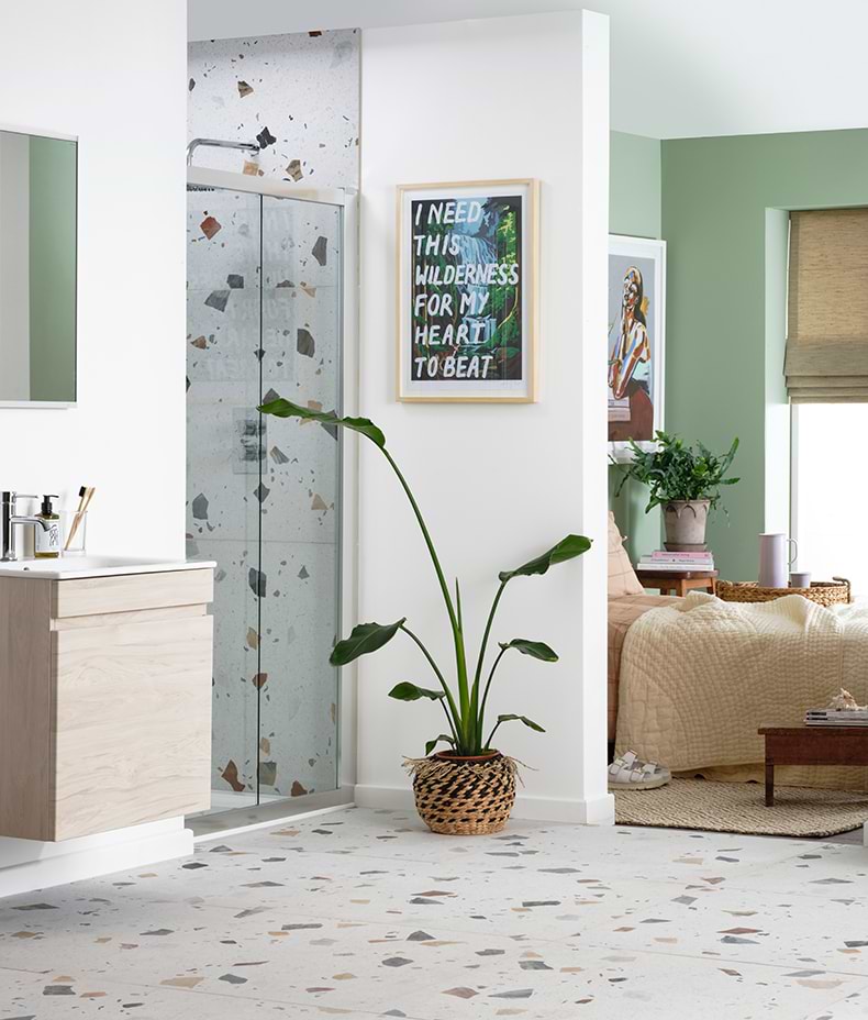 Piazza Porcelain Geo Pearl
