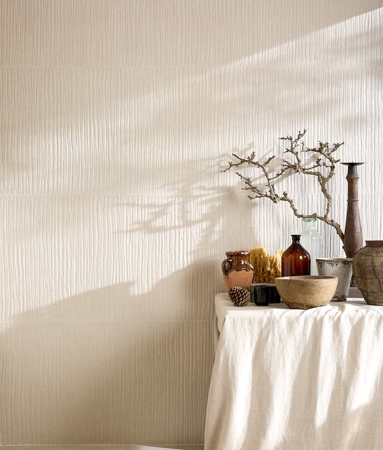 Plastercraft Linea Mano Porcelain Ecru Textured