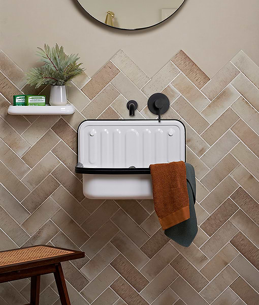 Pottery Porcelain Oatmeal Brick