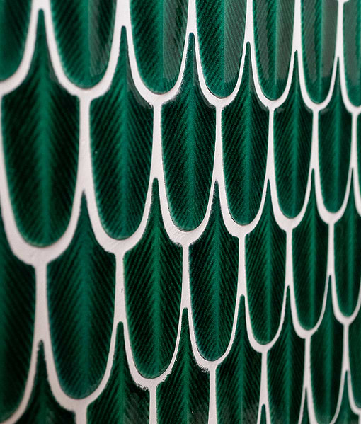Preen Porcelain Mosaic Emerald