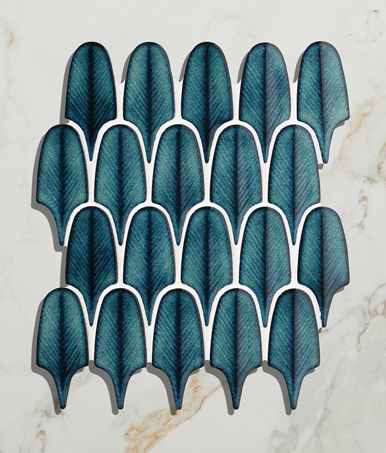Preen Porcelain Mosaic Verdigris