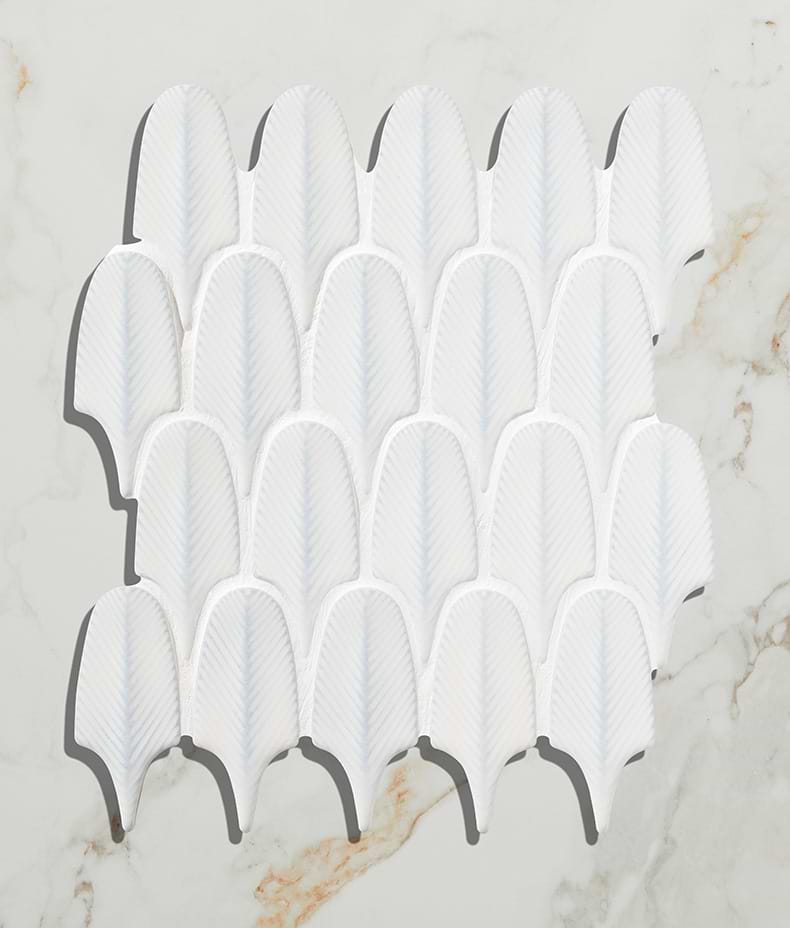 Preen Porcelain Mosaic White