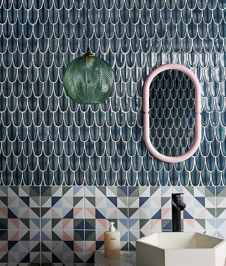 Preen Porcelain Mosaic Verdigris