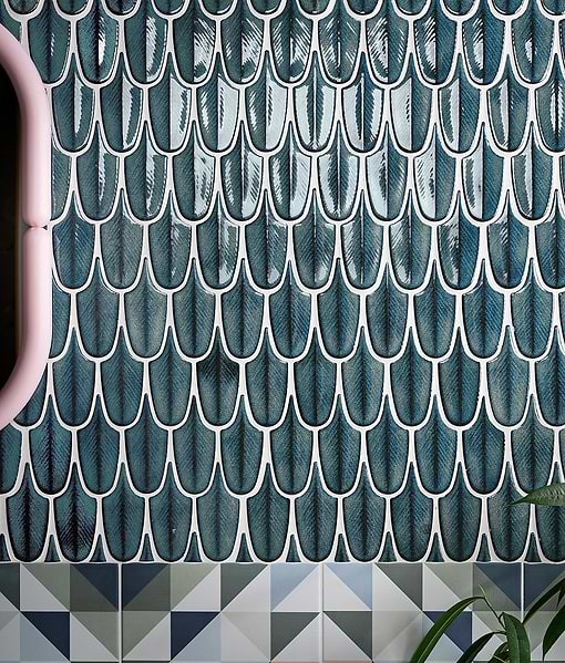 Preen Porcelain Mosaic Verdigris